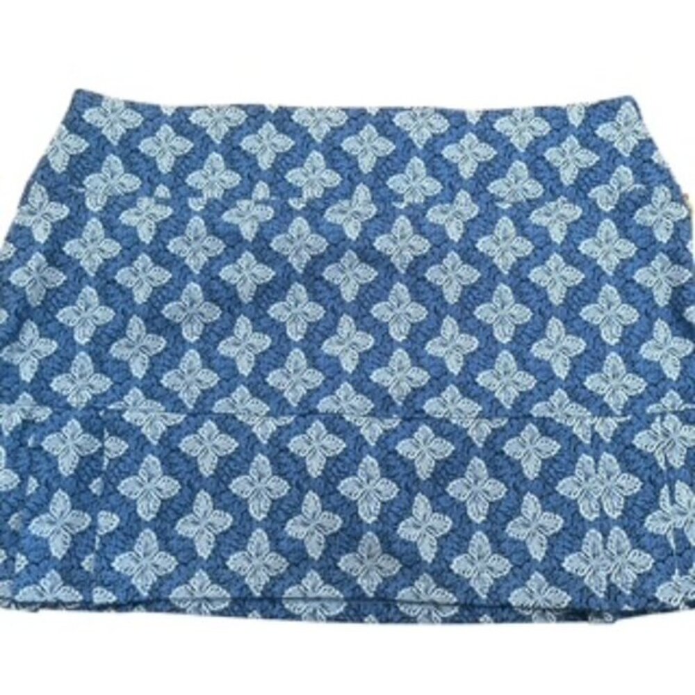 NEW Sigrid Olsen Golf & Tennis Skirt Women’s Sz XL Blue Pleats Skort NWT - Picture 10 of 14